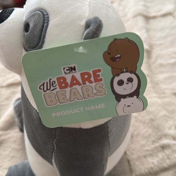 We Bare Bears Panda Bear Plush Toy - Picture 2 of 2